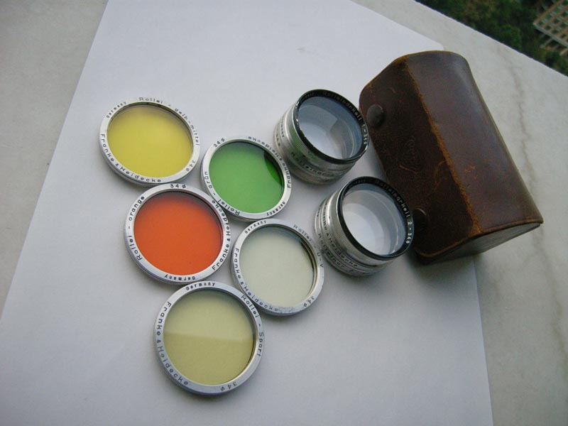 Rolleiflex Rolleiflex 3 5E 3 5F 2 8A BAY-II port close-up filter (set)