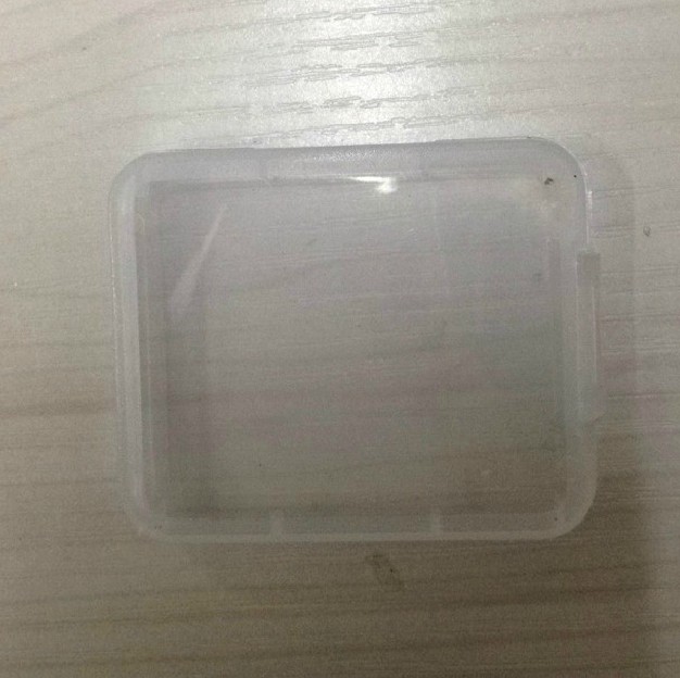 CF suitable for small white box CF II white box memory card storage box micro hard disk protection box TYPE II type