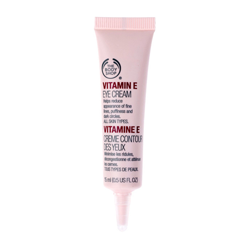 香港直邮The Body Shop美体小铺 维他命眼霜祛黑眼圈细纹紧15ml