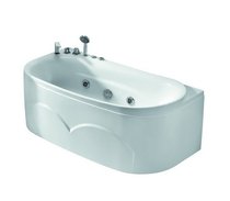 MC-1728 Acrylic Jacuzzi (Crystal White)