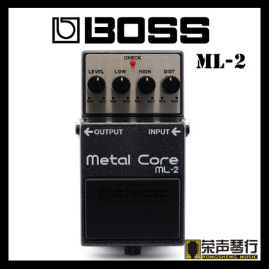 BOSS ML-2 ML2 electric guitar heavy metal hardcore single block effect fruit instrumental (boom acoustic)
