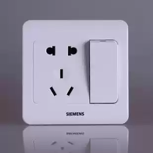 Siemens switch socket panel vision Yabai one-year open five-hole socket 5UB0 108-1CC1