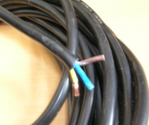  National standard all copper RVV3*1 5 flat power cord Copper core cable sheathed cable Embedded cable