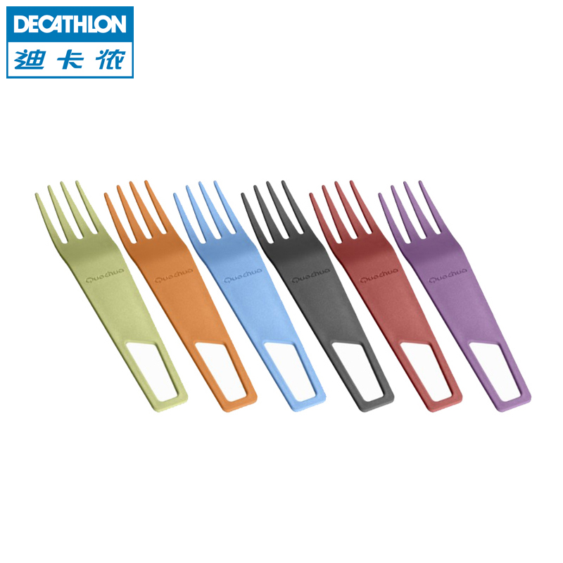迪卡侬 户外野营 露营餐具叉 QUECHUA
