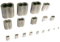 Steel wire rope aluminum sleeve aluminum chuck chuck 1 0MM 100 pieces