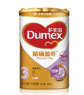 Dumex 多美滋 精确盈养幼儿配方奶粉 (3段1-3岁) 900g/罐