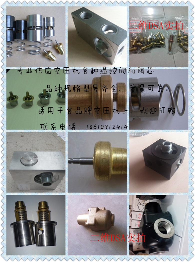 Deslan DSR100A air compressor special temperature control valve spot 55KW air compressor TV1 temperature control valve