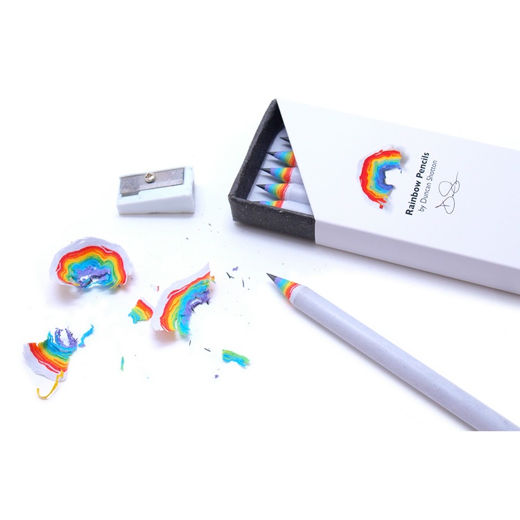 Slag Washing Duncan Shotton Rainbow Pencils Color Creative Personality Rainbow Pencil Set