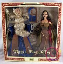 (US Barbie dolls) Merlin fairy tale Merlin Morgana