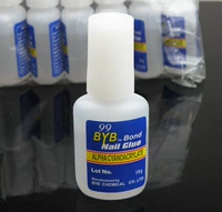 Nail đồ trang sức keo kim cương keo mảnh keo quang trị liệu BYB keo băng chải 10g dụng cụ làm móng - Công cụ Nail đồ làm nail