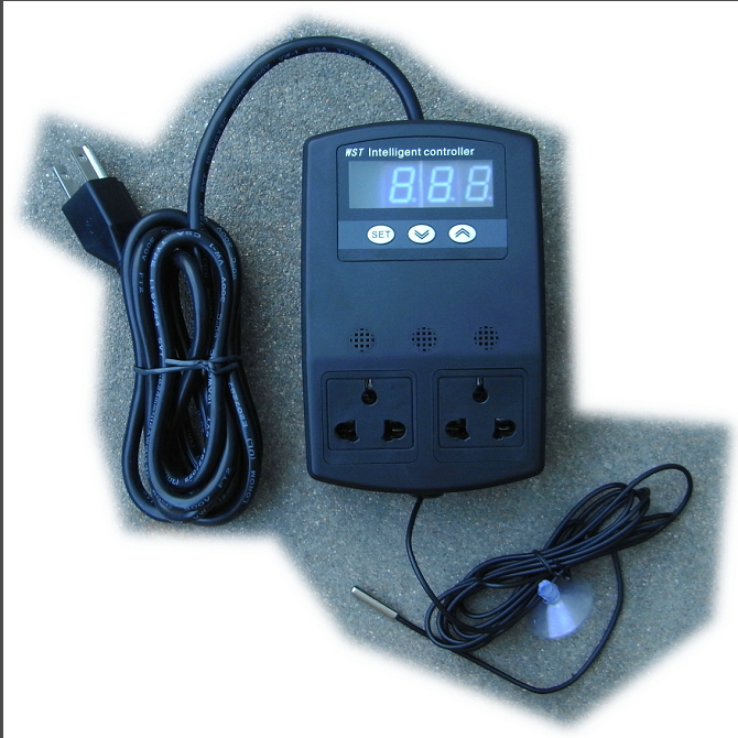 {New Product} WST-D1 reptile aquarium turtle box intelligent thermostat upper and lower limit temperature control socket temperature controller