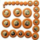 A set of domestic high-quality saxophone cushion (divided into treble tenor tenor)