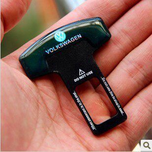 大众CC辉腾途锐途观新迈腾 装饰品 汽车安全带夹 保险带卡扣 插销