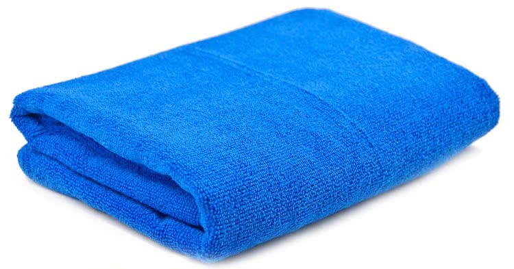 Super soft microfiber multi-purpose car wash towel car towel blue multi-purpose towel 70x30cm