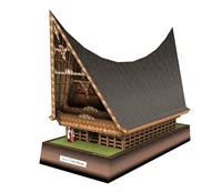 Full 68 Mô hình giấy thủ công 3D DIY Dobbatak Cottages với hướng dẫn bằng giấy mô hình gấp giấy 3d	