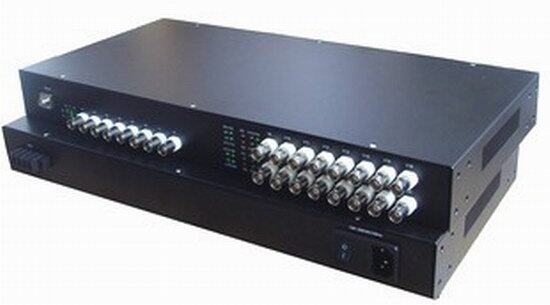 3-level lightning protection 24V optical transmitter and receiver 24-way digital film optical transmitter and receiver 20KM-three years warranty