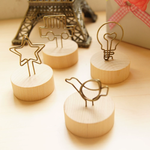 品唐 Ретро деревянные канцтовары, металлическая фотография для визитных карточек, японские и корейские