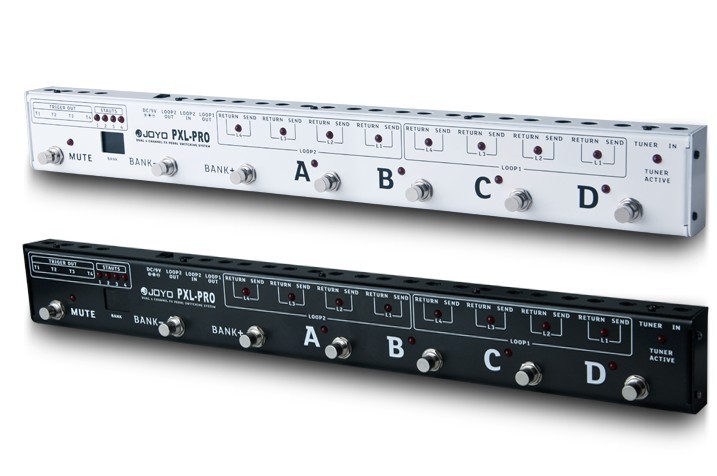 JOYO Zhuo Le PXL-PRO multi-way selection switcher 8-way design single block Loop switch control pedal