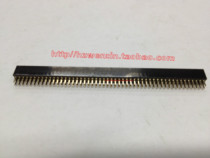 1 27mm spacing 2*50 double row female copper gold-plated high-precision environmental protection material