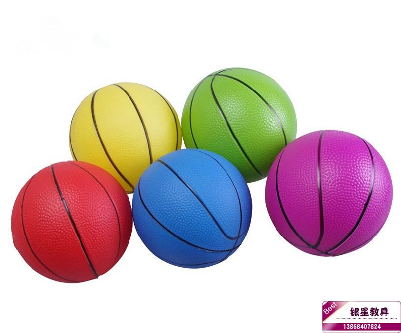 Children's basketball-small leather ball-inflatable basketball-Children's shooting ball-kindergarten special ball thickened ball
