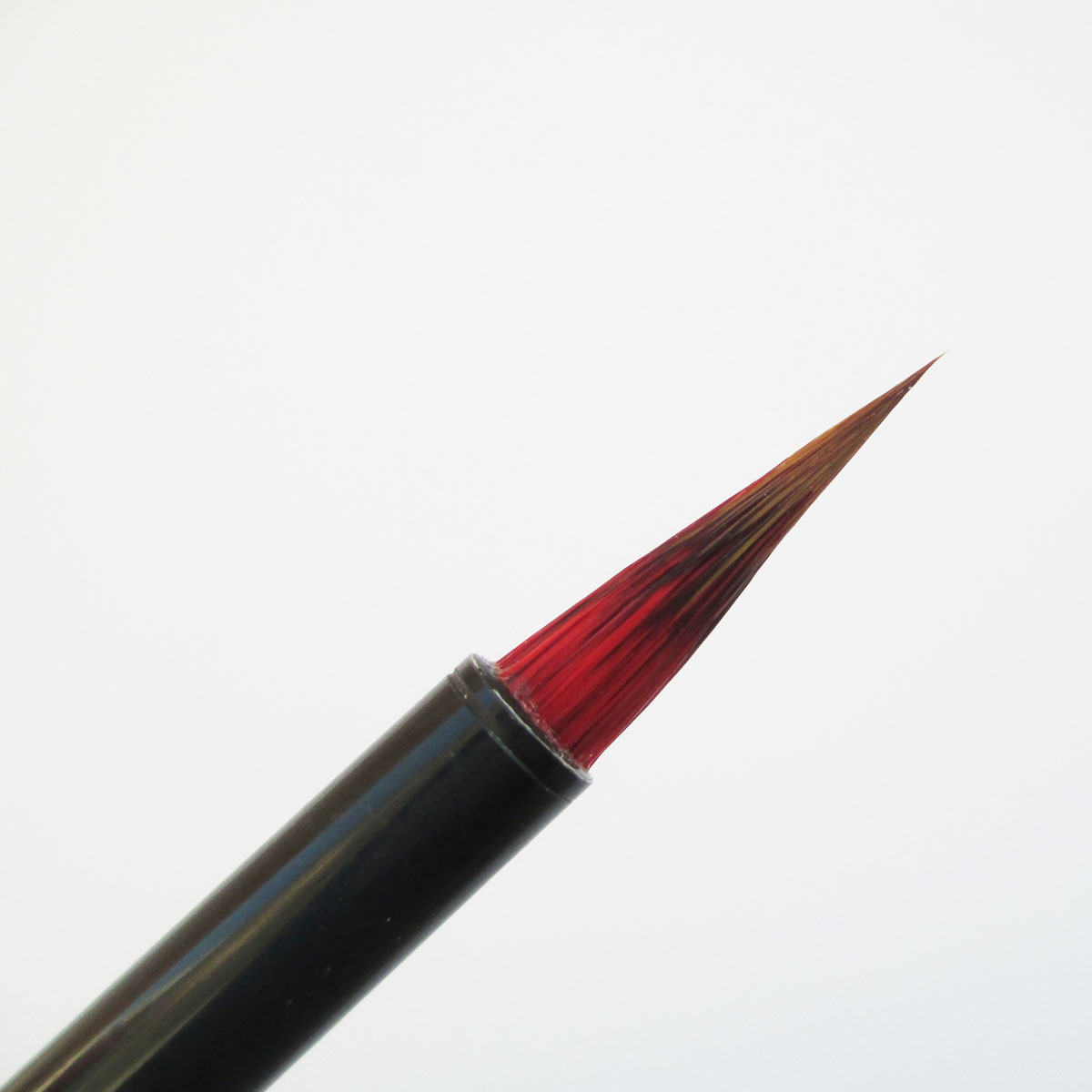 Boutique fly head small block of red woolen wolves and milkbrush small block wire lipper