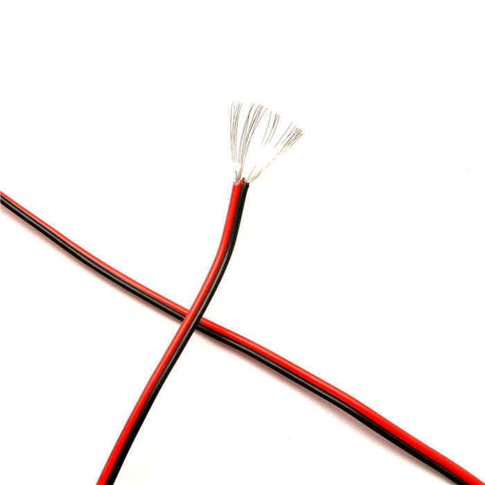 Red and black parallel double line 1007 26# 2P wire plug-in electronic wire extension cable pure copper