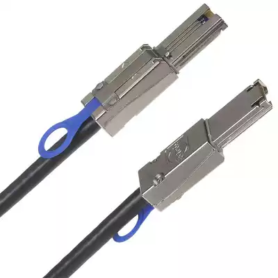 Molex SFF-8088 on SFF-8088 MiniSAS (Key24 and 46)1 0 meters