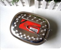 Guangdong Shuangying brand stainless steel single-layer square bento box Lunch box Small medium large King size all have