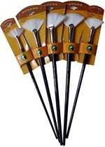  Marley brand nylon fan-shaped pen Oil painting fan-shaped pen gouache acrylic brush No 2-12 single sale G1690