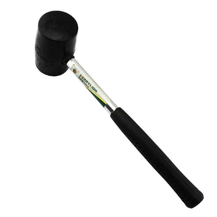 Steel tube rubber hammer rubber hammer installation hammer decoration tool