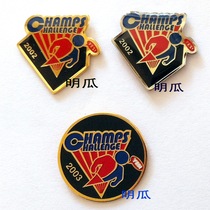 KFC pin KFC badge PINS commemorative medal brooch CHAMPS 2002-2003 set collection