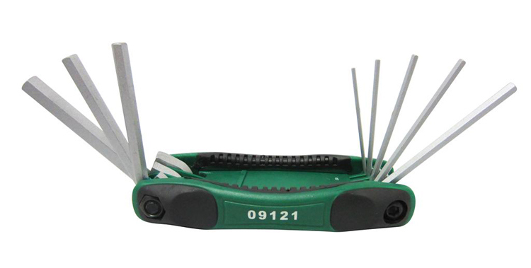 SATA WDA Tool 8 piece folding inner hexagon 09121