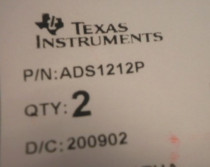 (Longda Electronics) ADS1212P ADS1213P ADS1213U original spot