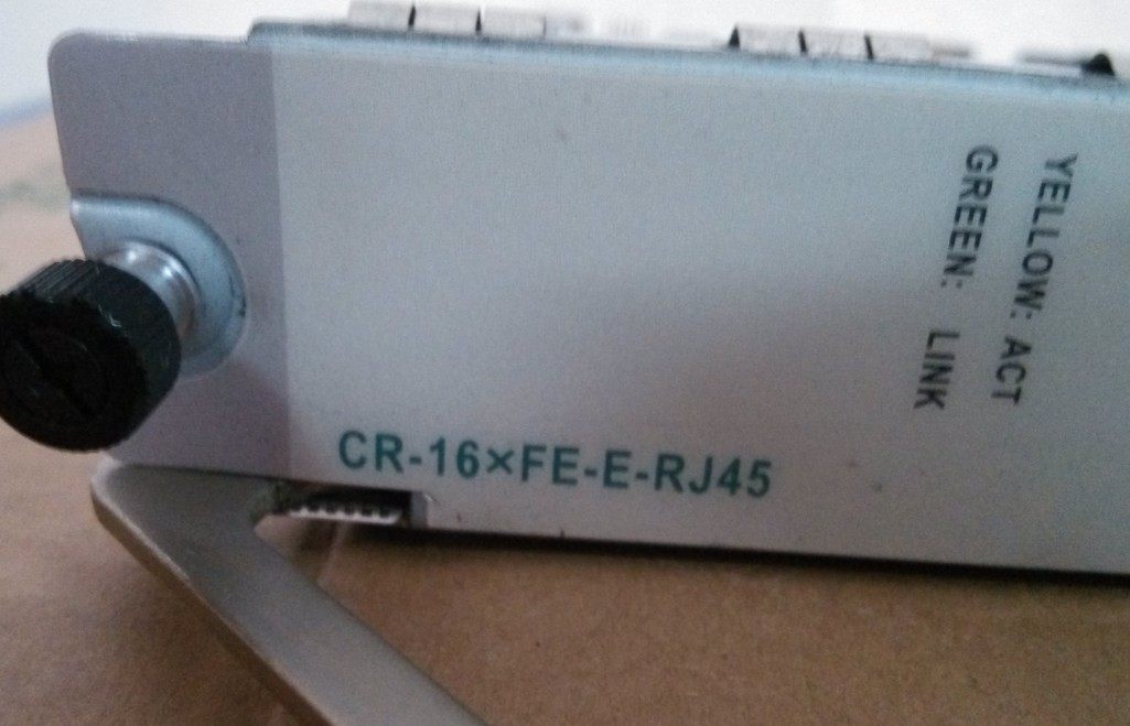 Original clothes Huawei interface board CR-16 × FE-E-RJ45 CR01EGFEE0 spot test ok