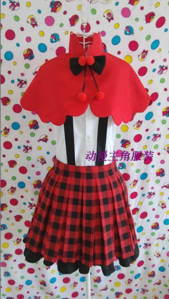 Cartoon Protagonist Costume) COSPLAY DRESS SET AS V HOME BLUEBERRY CHERRY NORTH SOUTH GROUP LEZHENG AYOS