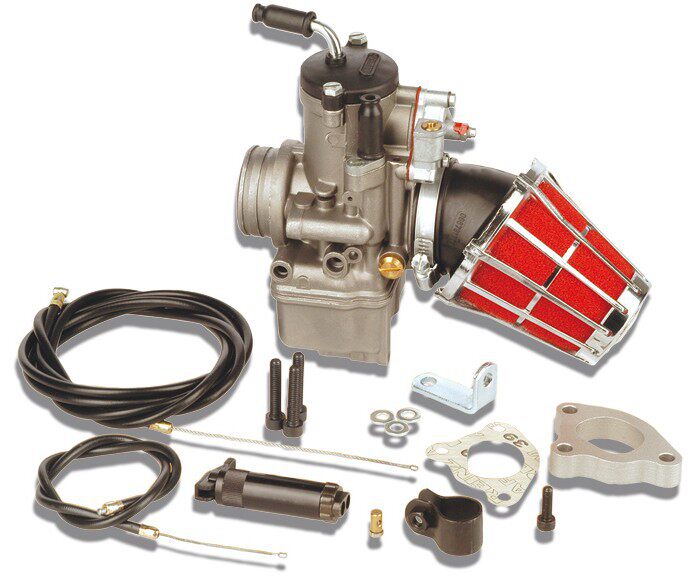 maloussi 34 mm large aperture carburetor biggiorella Runner 200 retrofit