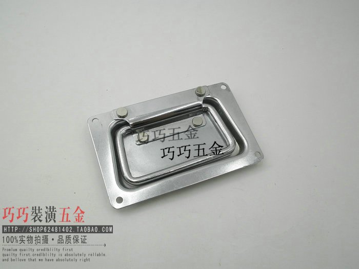 Aluminum box handle Hidden handle handle box ring Wooden box handle cover ring Air box handle Bag handle