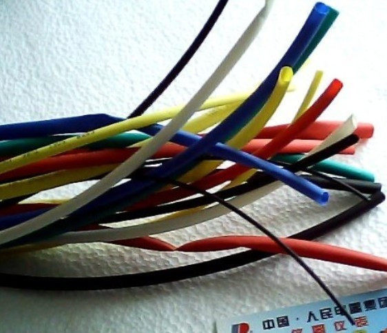 Environmental protection heat-shrink pipe eco-friendly flame-retardant heat-shrink pipe black phi 1 m m RMB28  meter price 0 meters