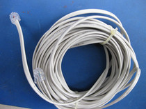 10 m telephone line finished second-core telephone line with crystal head telephone line two-core telephone data line