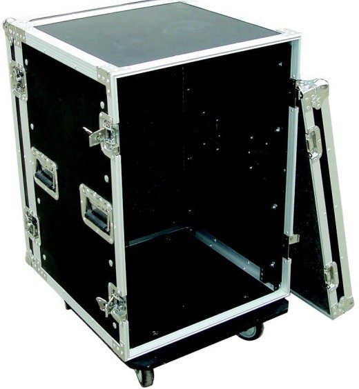 18U host shell single layer double door open cover Air case cabinet power amplifier tuning bench sound equipment sound cabinet