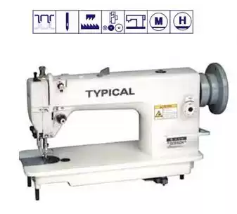 Standard brand 0302 synchronous car industrial sewing machine Medium and thick material up and down feeding automatic refueling thick line sewing machine