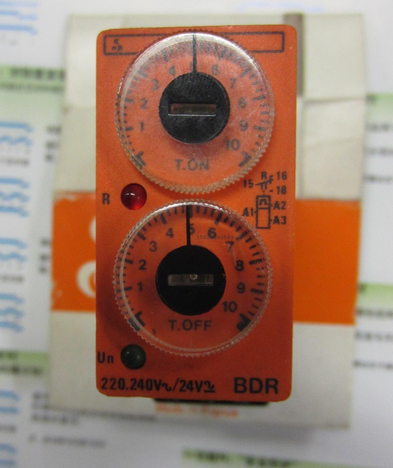 Original French Syrelec BDR ODR time relay discontinued