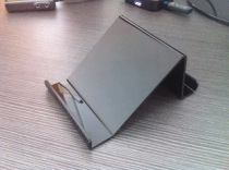 Acrylic tablet display rack ipad display rack tablet PC tray tablet display rack