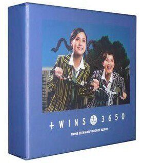 TWINS 3650友爱十年 国语大碟 1CD+十年合体纪念海报+写真 现货