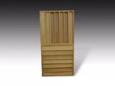 Sound element JB-07 wide 60X60X8 solid wood beech acoustic diffuser board