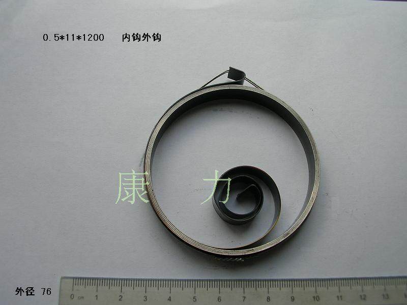 Clockwork spring sheet Scroll Hair Strips Steel Roll Hair Strips Thick 0 5 Width 10-12 Spot Clockwork 0 5 * 10-12