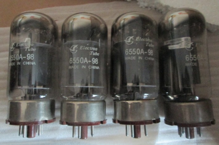 The Twilight New Pine 6550A-98 vacuum tube is carefully paired up
