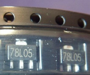 78L05 patch three-terminal voltage regulator circuit 78L05 SOT-89 package new original spot 