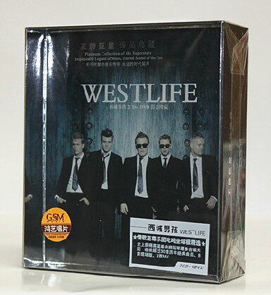 西城男孩 情歌至尊乐团叱咤全球极精选 2CD+DVD王牌巨星臻品典