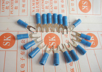 Blue fork pre-insulated terminal SV1 25-3 terminal cold-pressed terminal 1 yuan 10